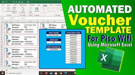 How to create Automated Voucher Template for Piso .